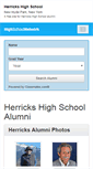 Mobile Screenshot of herrickshighschool.org